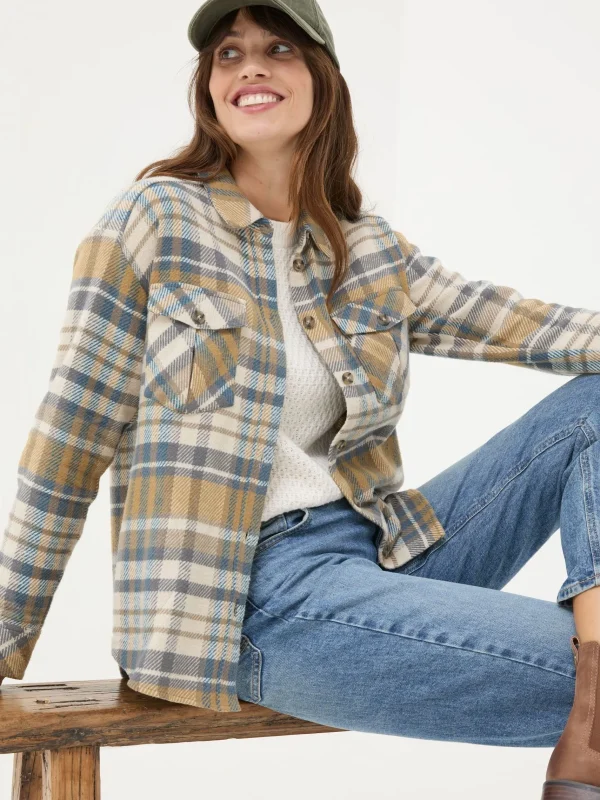 Allegra Check Overshirt*FatFace Flash Sale