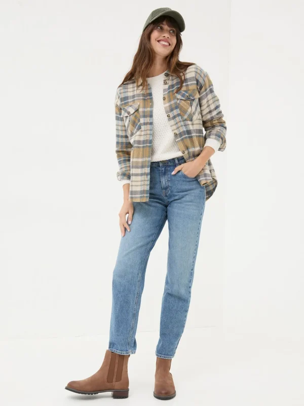 Allegra Check Overshirt*FatFace Flash Sale