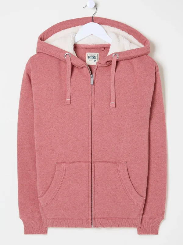 Amy Nep Borg Lined Zip Through Hoodie*FatFace Discount