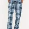 Anglesey Check Pyjama Bottoms*FatFace Outlet