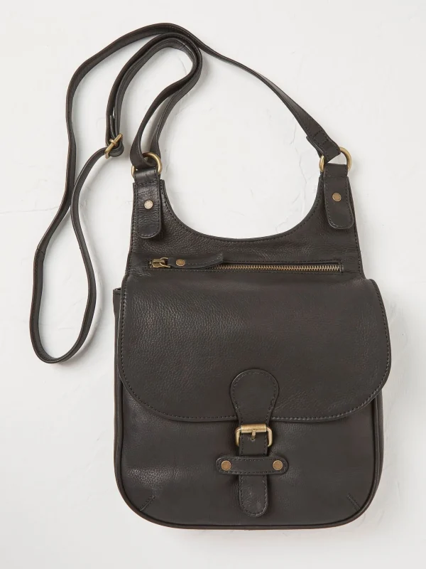 Anna Oiled Leather Crossbody Bag*FatFace Outlet