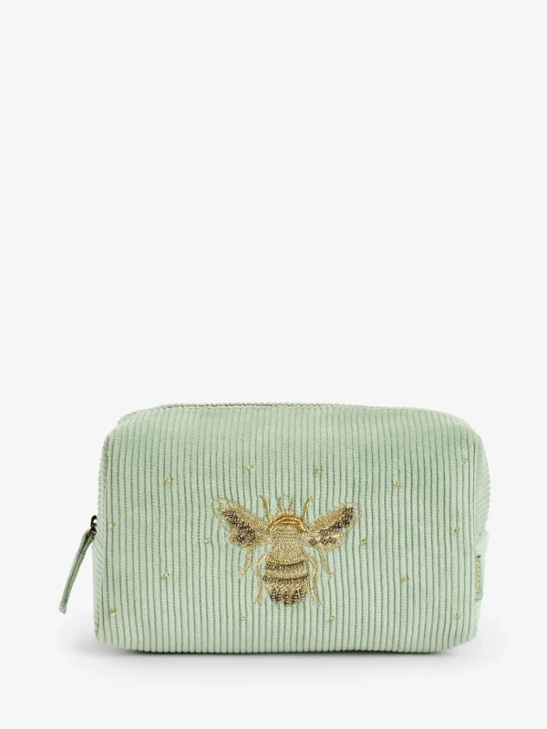 Bee Cord Make Up Bag*FatFace Clearance