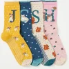 1 Pack Alphabet Socks*FatFace Hot