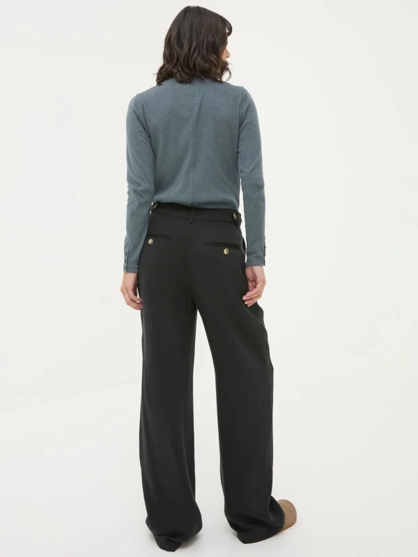 Ginger Wide Leg Drape Trousers*FatFace Sale