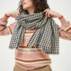 Gingham Check Scarf*FatFace Store