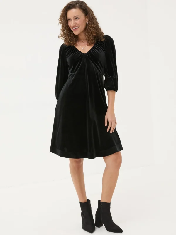 Gracie Velvet Dress*FatFace Clearance