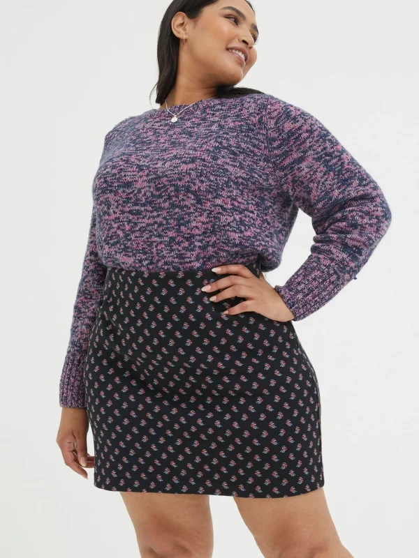 Jennie Floral Geo Jersey Skirt*FatFace Best Sale