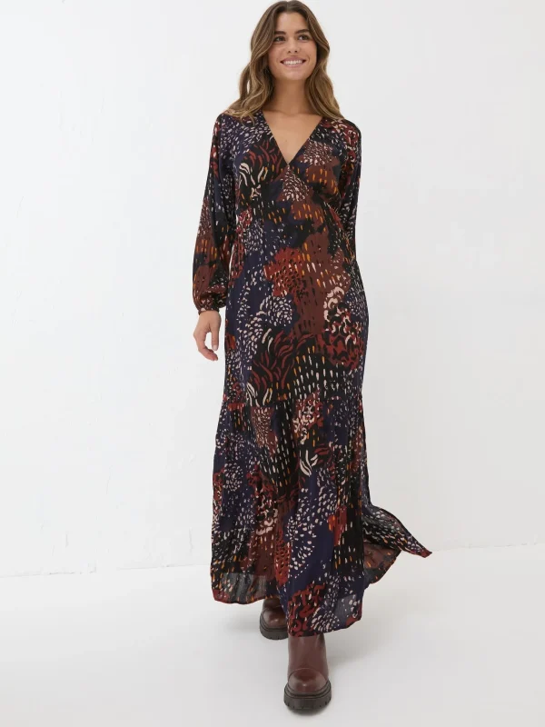 Noelle Animal Print Maxi Dress*FatFace Outlet