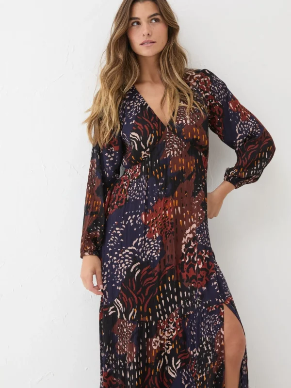 Noelle Animal Print Maxi Dress*FatFace Outlet