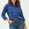 100% Cotton Carolin Check Shirt*FatFace Sale