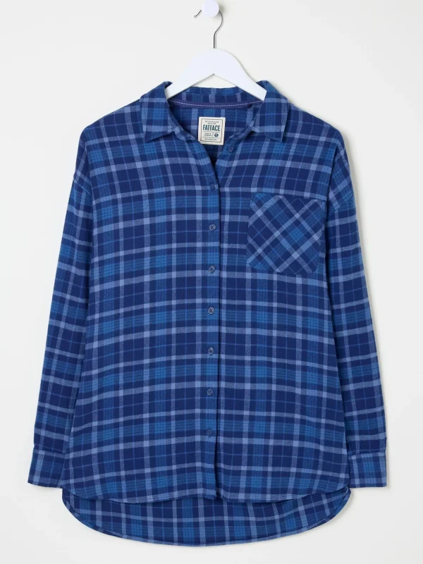 100% Cotton Carolin Check Shirt*FatFace Sale