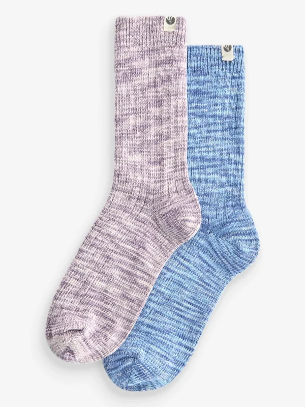 2 Pack Space Dye Socks*FatFace Shop