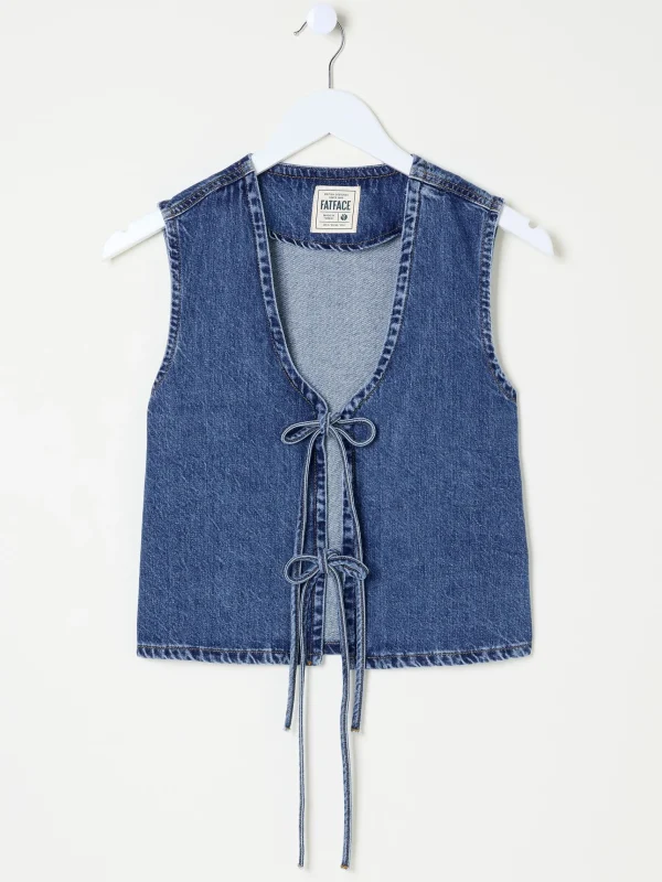 Alba Denim Waistcoat*FatFace Shop