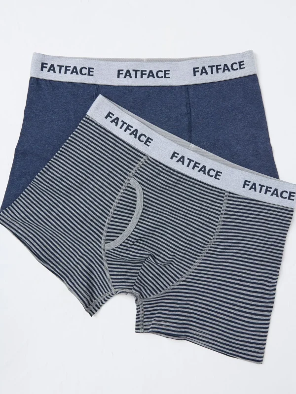 Brighton Stripe Boxers 2 Pack*FatFace Hot