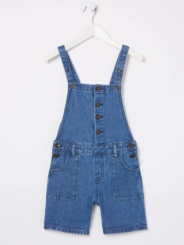 Denim Shortie Dungarees*FatFace Best Sale