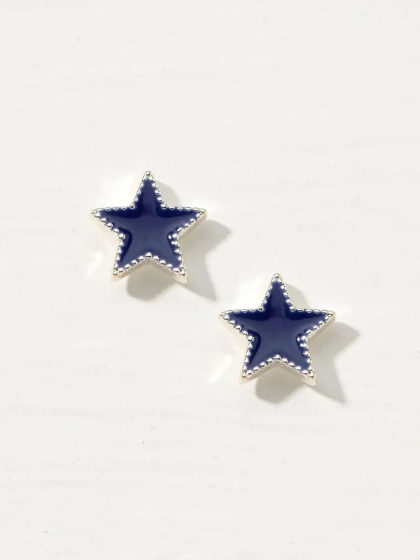 Enamel Star Studs*FatFace New