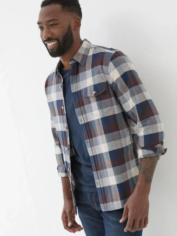 Long Sleeve Buffalo Check Shirt*FatFace Discount