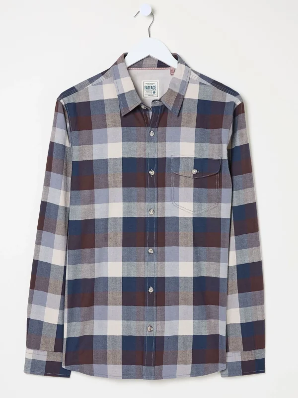 Long Sleeve Buffalo Check Shirt*FatFace Discount