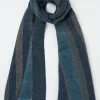 Woven Stripe Scarf*FatFace Cheap