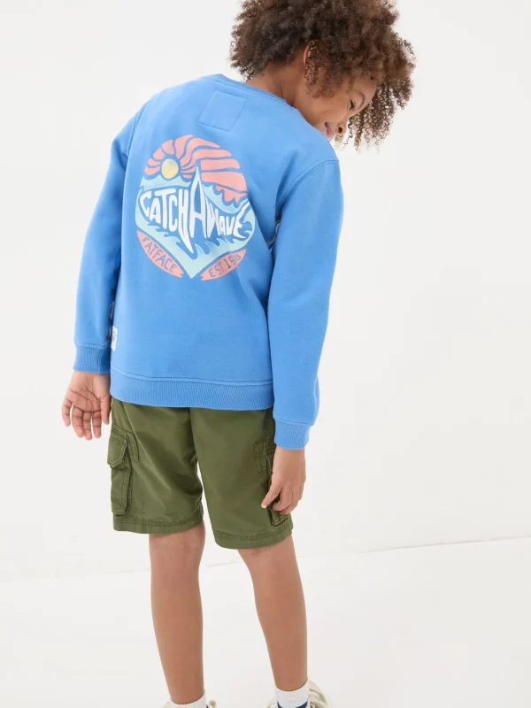 Shark Crew Sweatshirt*FatFace Hot