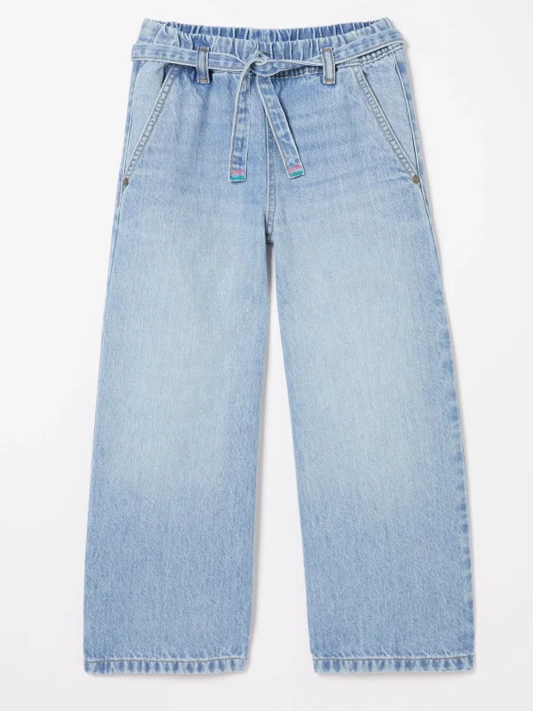 Soft Denim Wide Leg Jeans*FatFace Best Sale