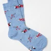 Wilson The Whale Shelter Womens Socks 1 Pack*FatFace Best Sale