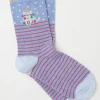 Womens Cat Tree Socks 1 Pack*FatFace Cheap