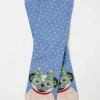 Womens Pug In Glasses Socks 1 Pack*FatFace Hot