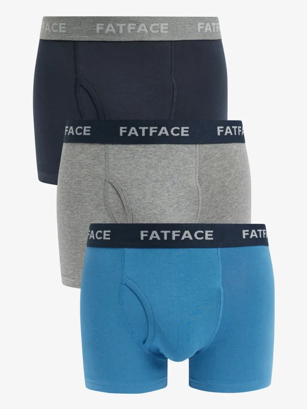 Classic Cotton Boxer 3 Pack*FatFace Shop