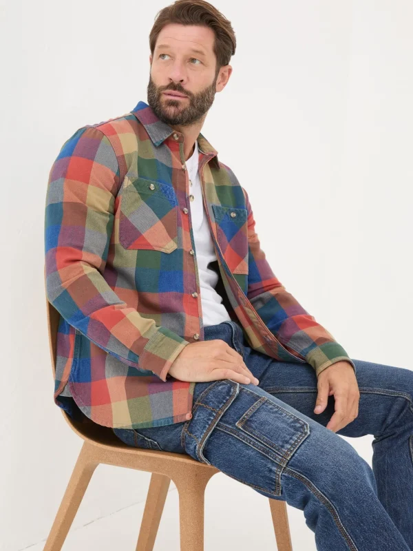 Rye Buffalo Check Shirt*FatFace Discount