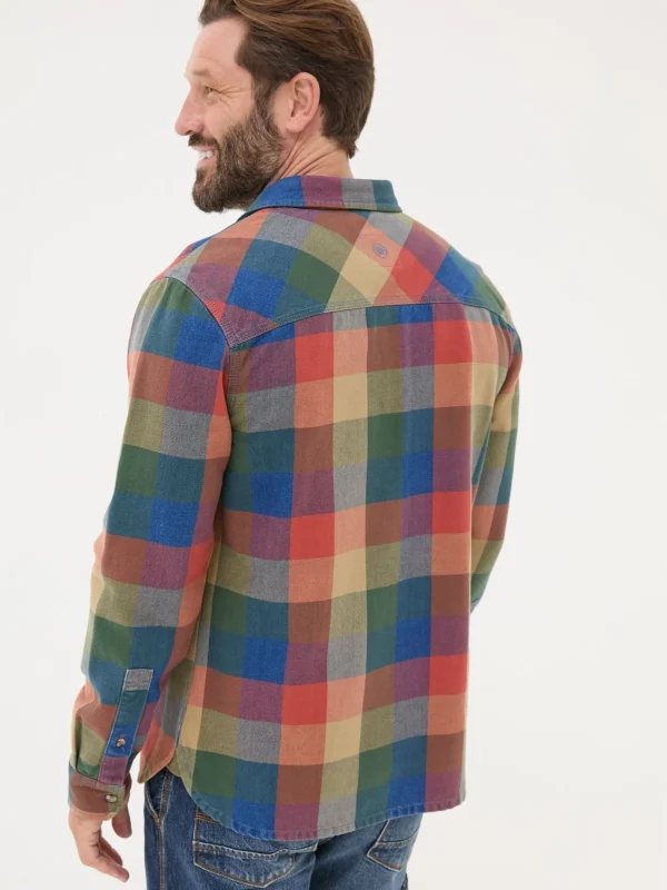 Rye Buffalo Check Shirt*FatFace Discount