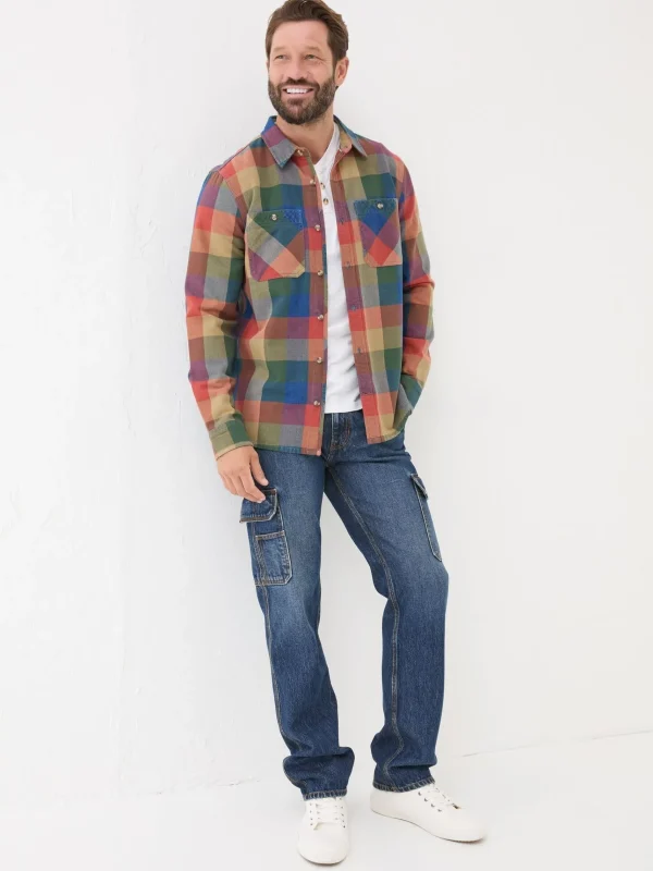 Rye Buffalo Check Shirt*FatFace Discount