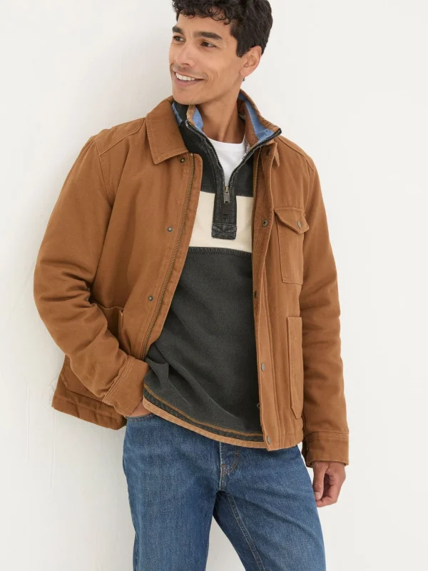 Brandon Canvas Jacket*FatFace Flash Sale