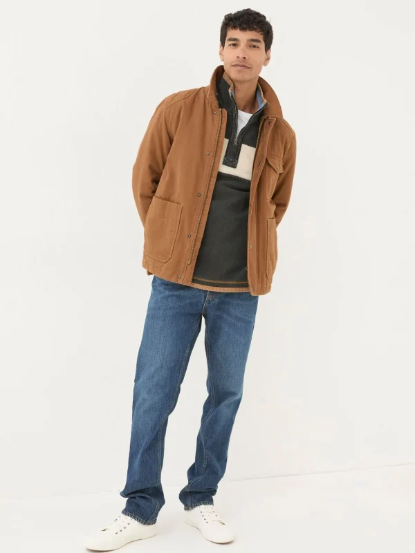 Brandon Canvas Jacket*FatFace Flash Sale