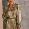 Bria Bria Metallic Blouse*FatFace Clearance