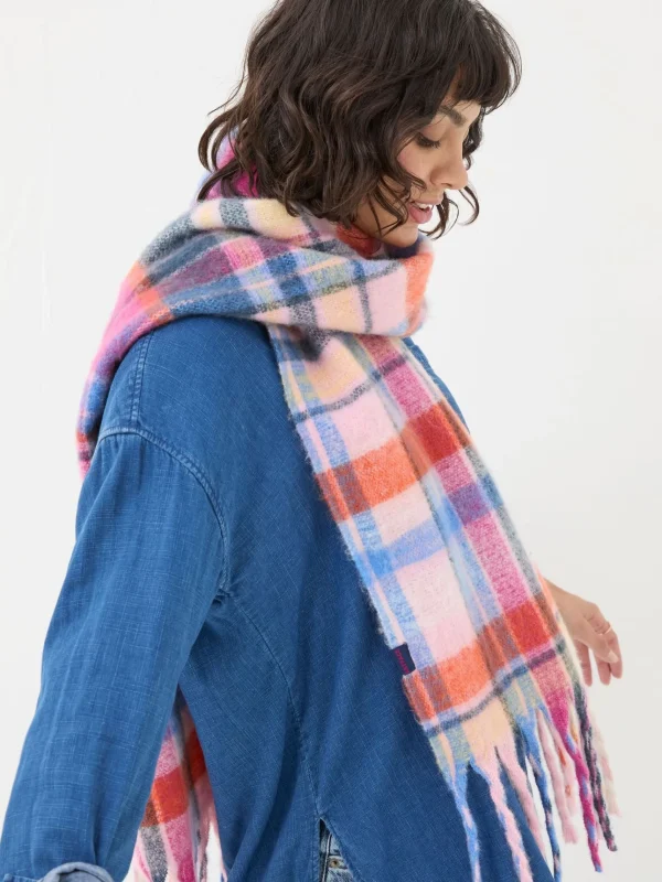 Bright Check Scarf*FatFace Online