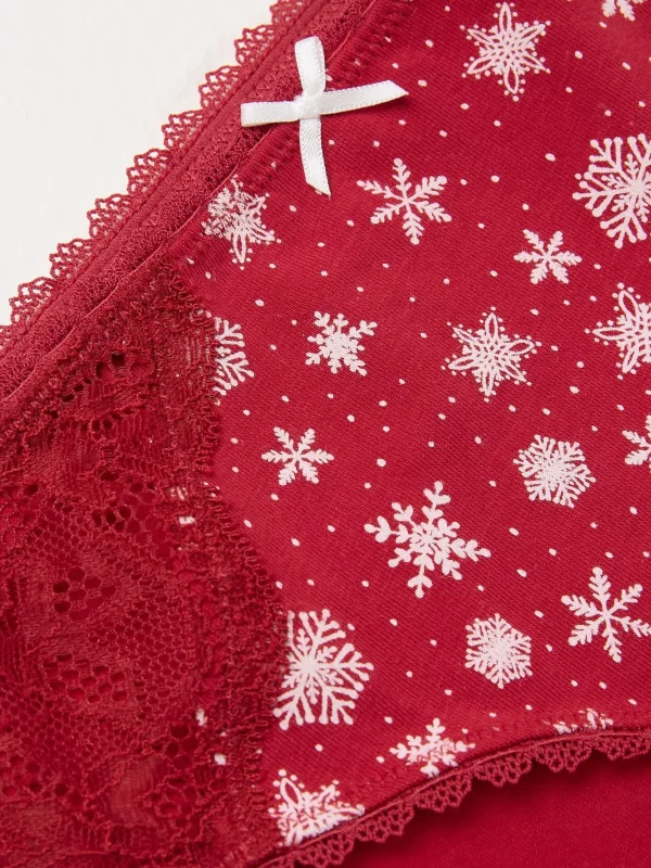 Snowflake Mini Knickers*FatFace Online