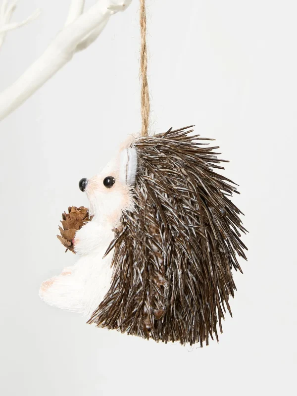 Hedgehog Brush Tree Decoration*FatFace Cheap