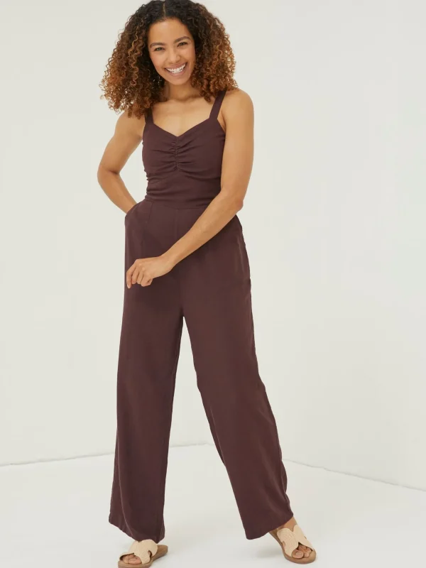 Linen Vic Jumpsuit*FatFace Sale