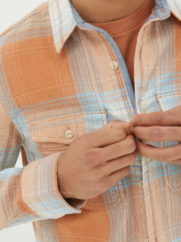 Burland Ombre Check Shirt*FatFace Shop