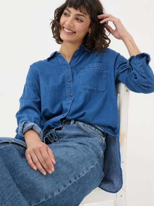 Carolin Denim Shirt*FatFace Best Sale