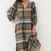 Ceil Check Dress*FatFace Flash Sale