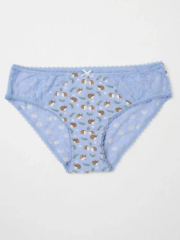 Festive Hedgehog Mini Knickers*FatFace Store