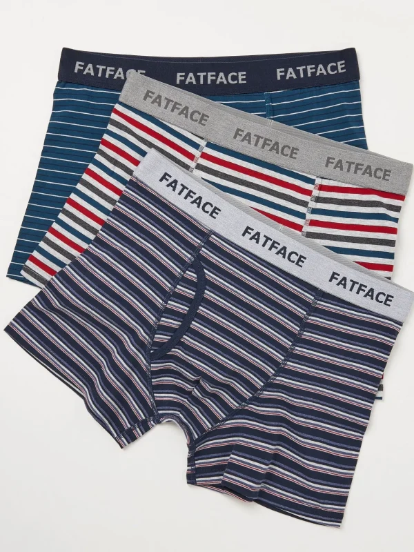 Chesil Cotton Boxers 3 Pack*FatFace Hot