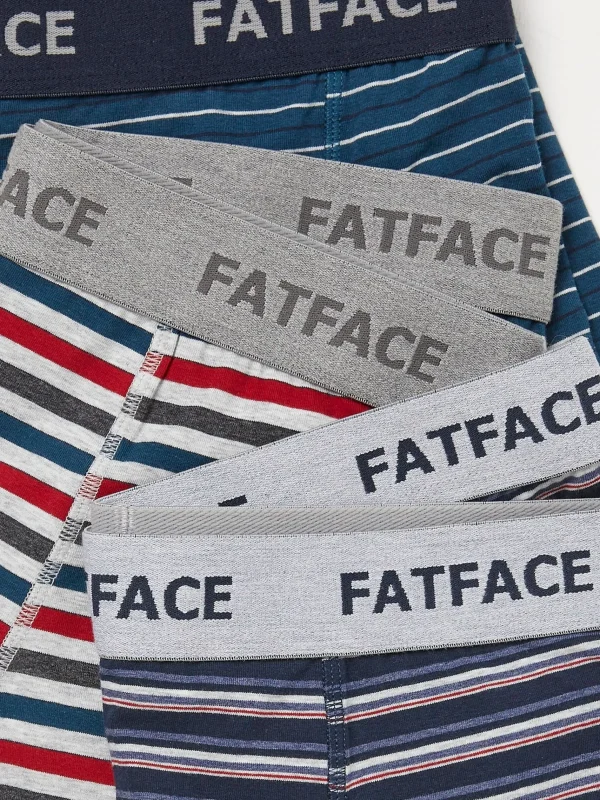 Chesil Cotton Boxers 3 Pack*FatFace Hot