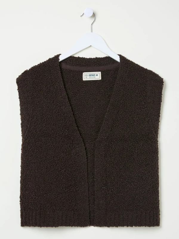 Lena Knitted Waistcoat*FatFace Flash Sale