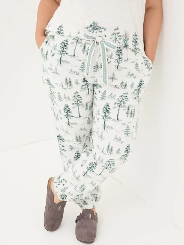 Cora Christmas Tree Pyjama Bottoms*FatFace Outlet