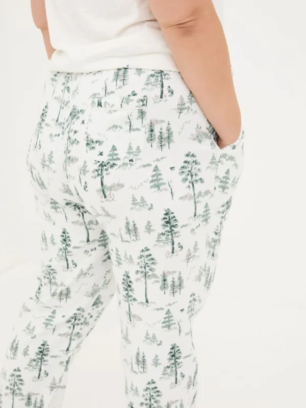 Cora Christmas Tree Pyjama Bottoms*FatFace Outlet