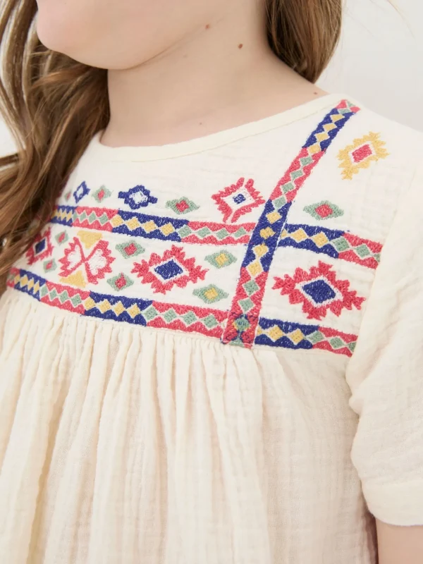 Aztec Embroidered Top*FatFace Best