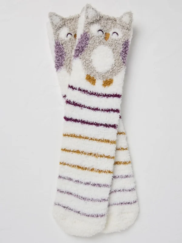 Cosy Owl Socks*FatFace Clearance